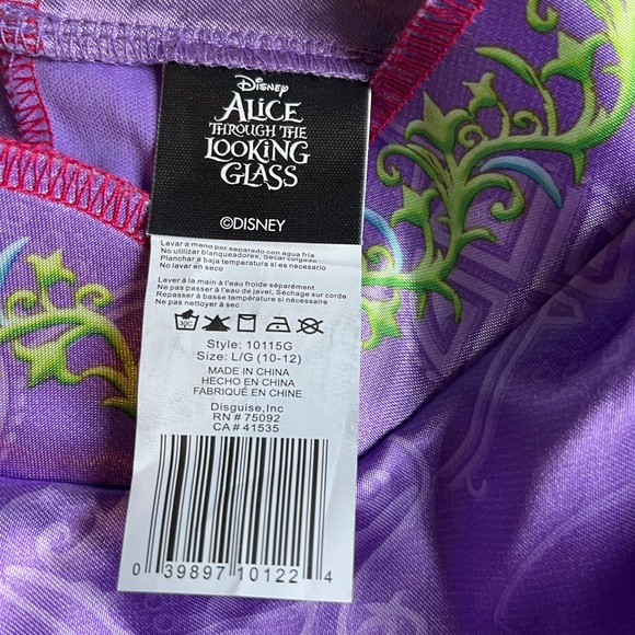 Size 10-12 Alice Costume - Picture 6 of 7